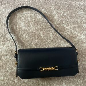 Charles & Keith Navy Blue Shoulder Bag Purse